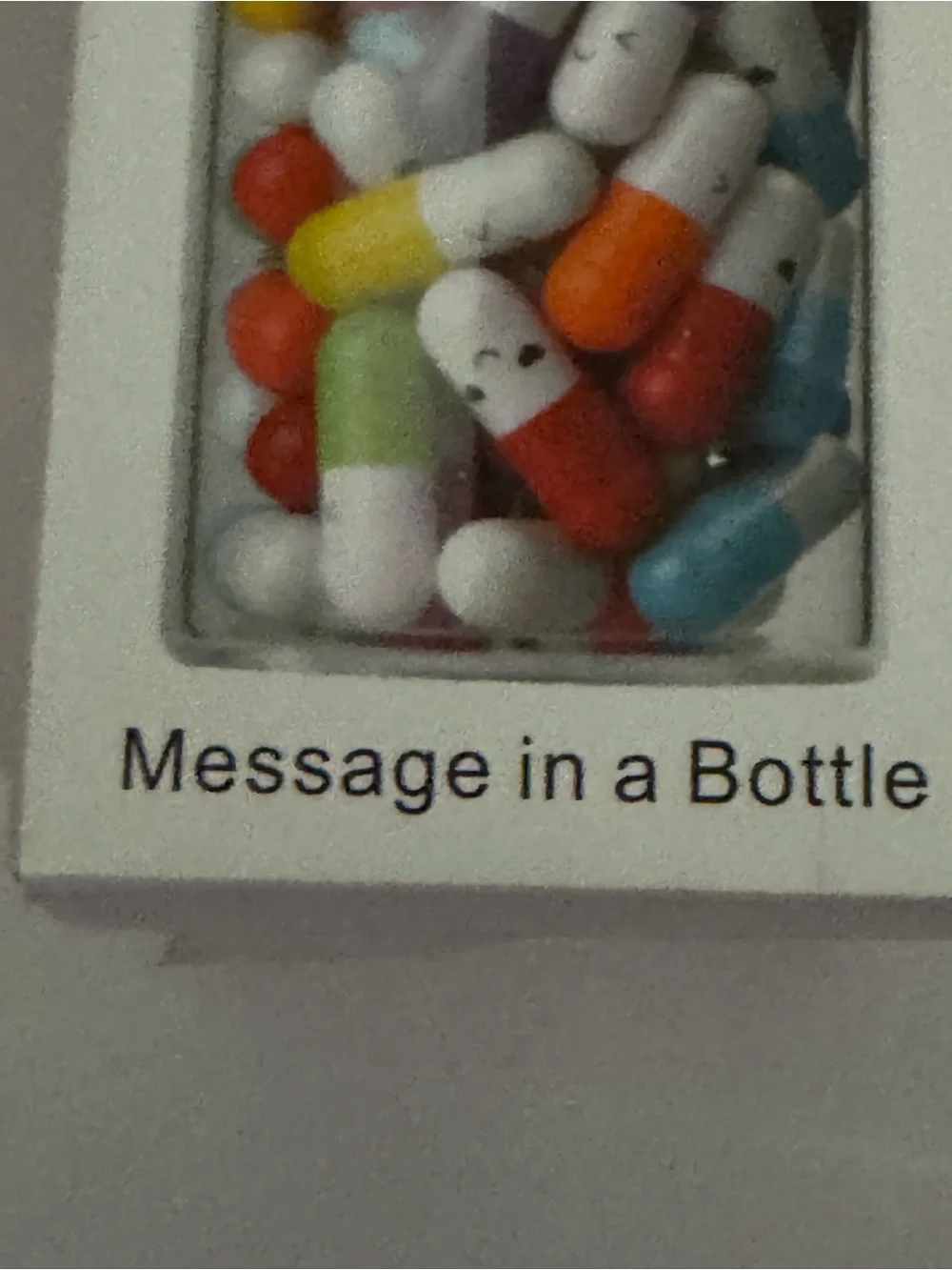 Message in a Bottle Capsule Jar with paper for positives notes